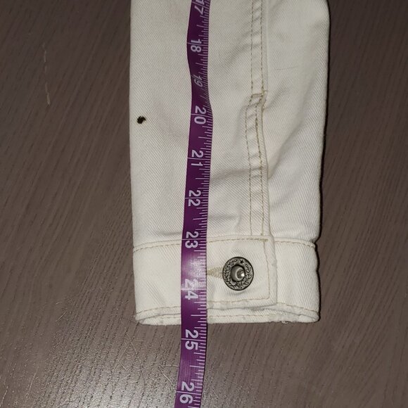 Free People Cropped Denim Jacket - Picture 9 of 9